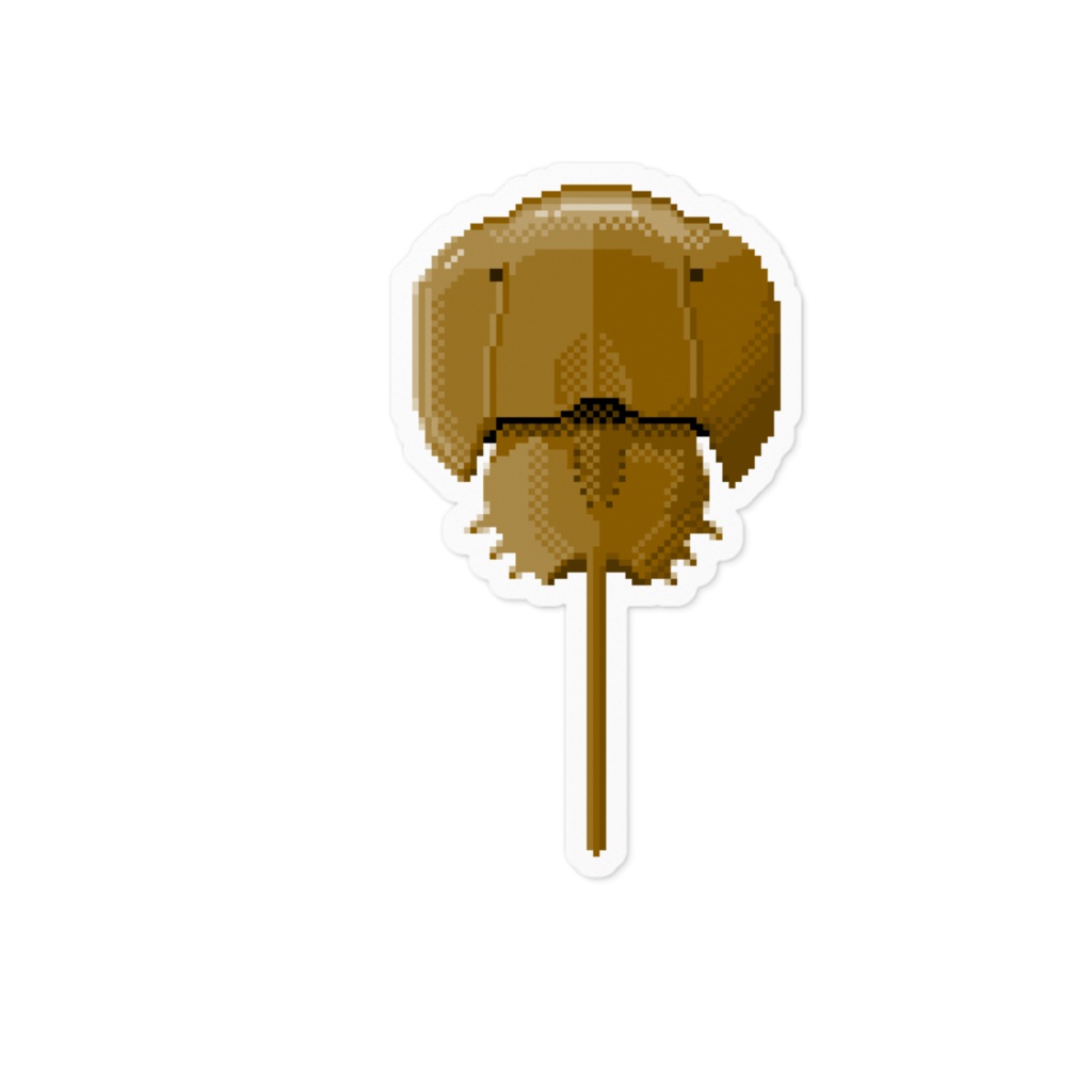 カブトガニステッカー