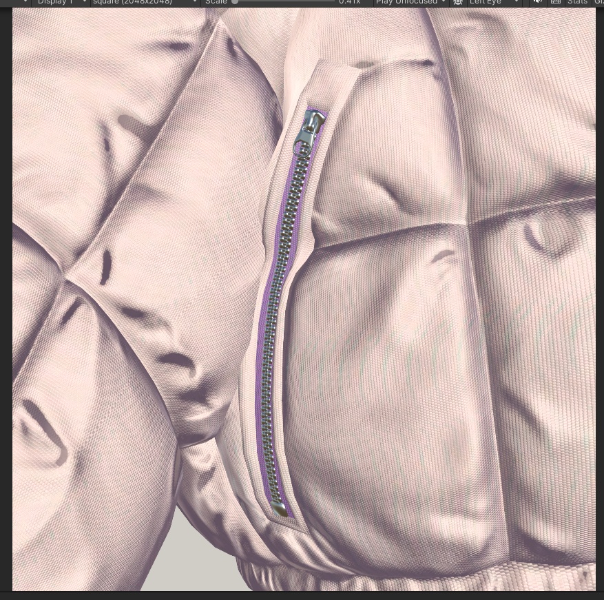 【3D衣装】Quilted Puffer Jacket 26AW(EasternWindアバター対応)