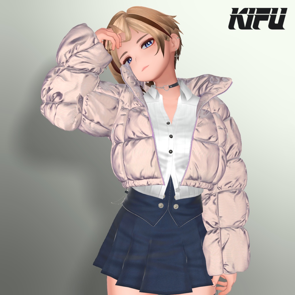 【3D衣装】Quilted Puffer Jacket 26AW(EasternWindアバター対応)