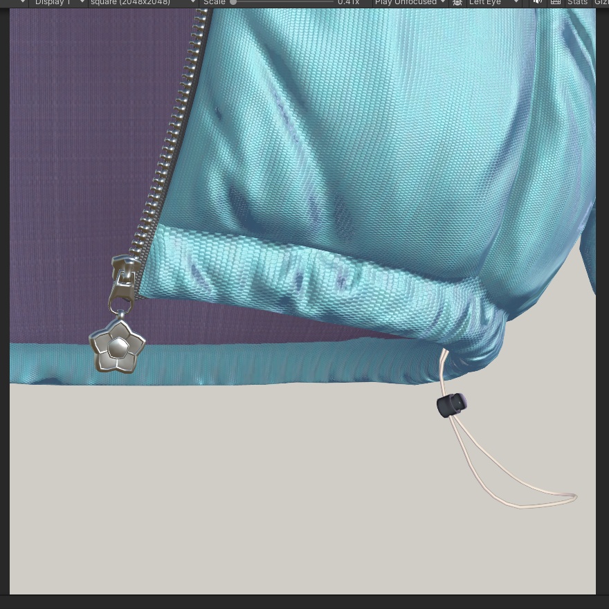 【3D衣装】Quilted Puffer Jacket 26AW(EasternWindアバター対応)