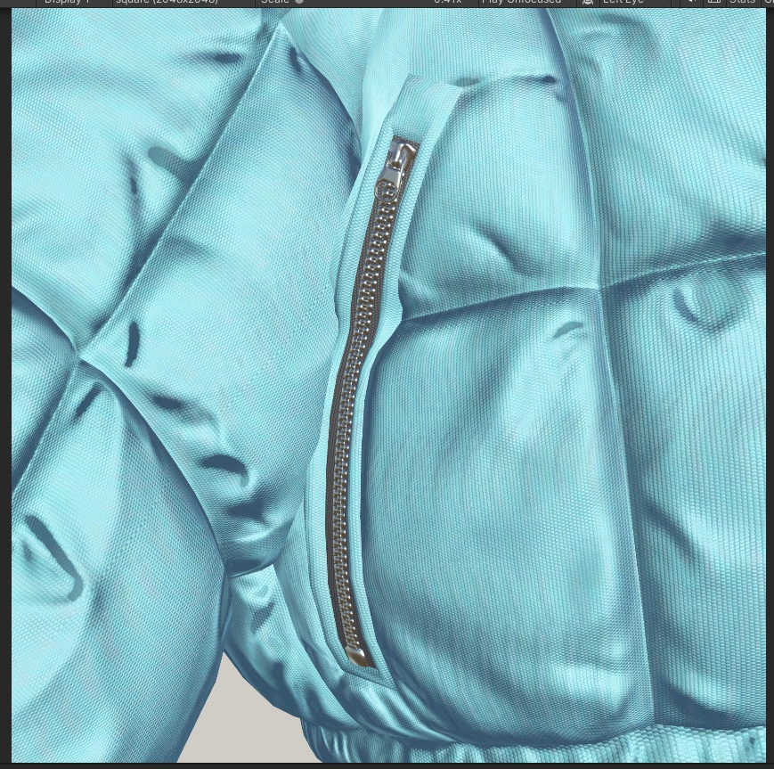 【3D衣装】Quilted Puffer Jacket 26AW(EasternWindアバター対応)