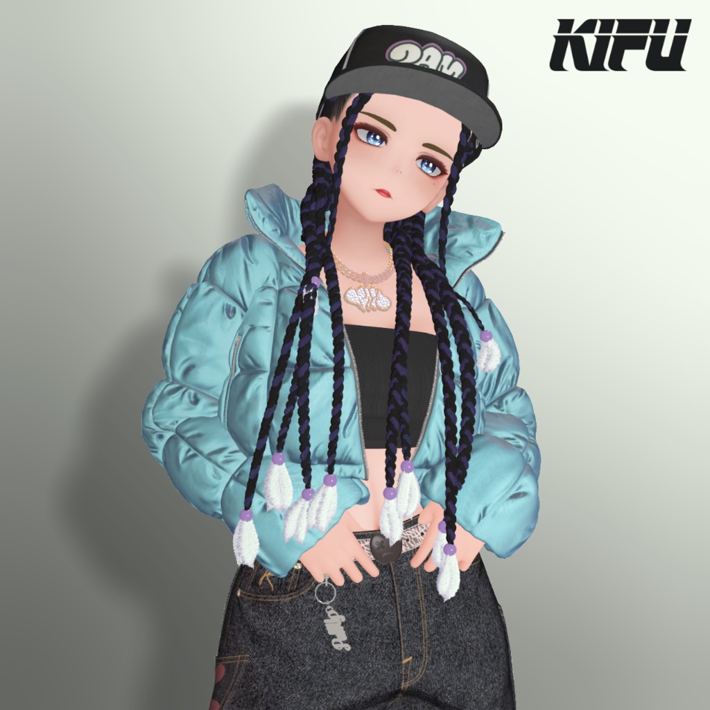 【3D衣装】Quilted Puffer Jacket 26AW(EasternWindアバター対応)