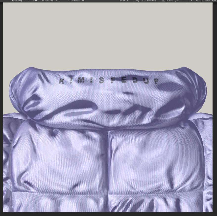 【3D衣装】Quilted Puffer Jacket 26AW(EasternWindアバター対応)