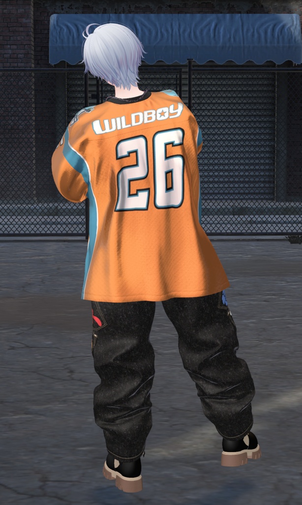 【3D衣装】Throwback Football Jersey