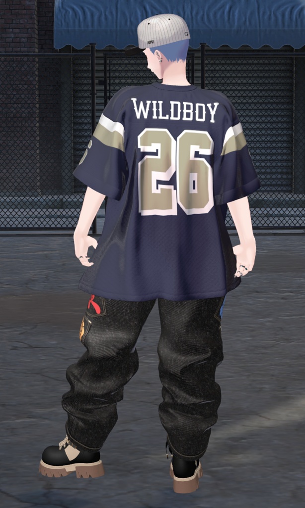 【3D衣装】Throwback Football Jersey
