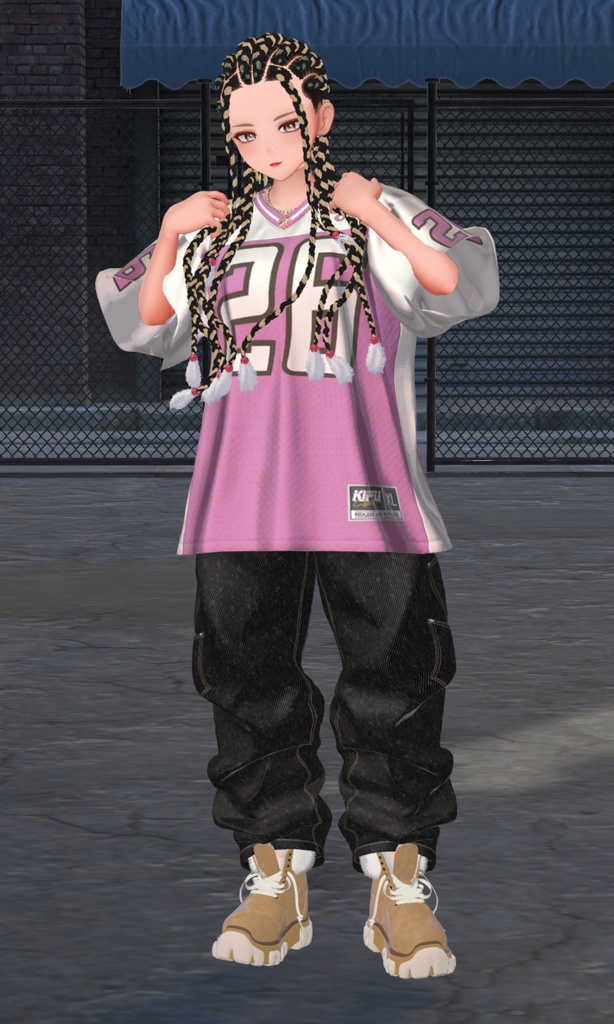 【3D衣装】Throwback Football Jersey(EasternWindアバター対応)