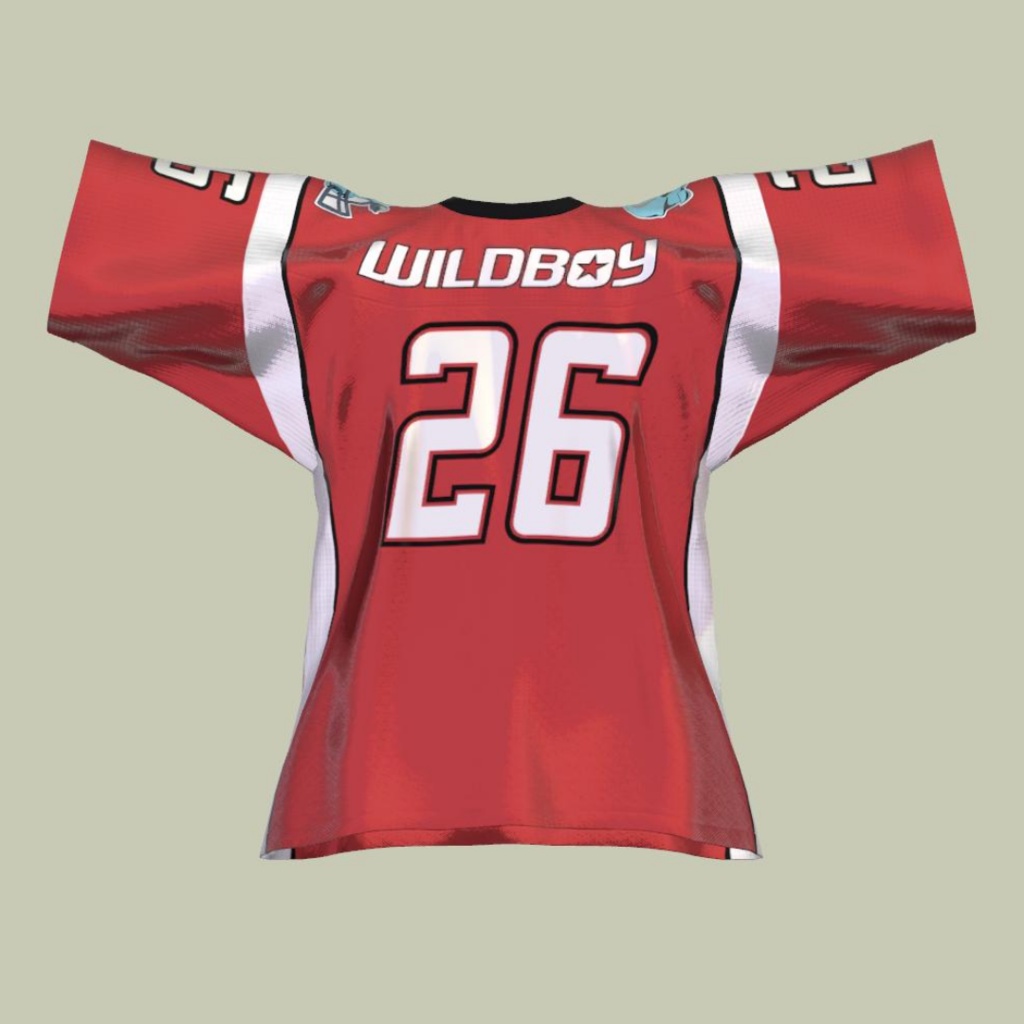【3D衣装】Throwback Football Jersey(EasternWindアバター対応)