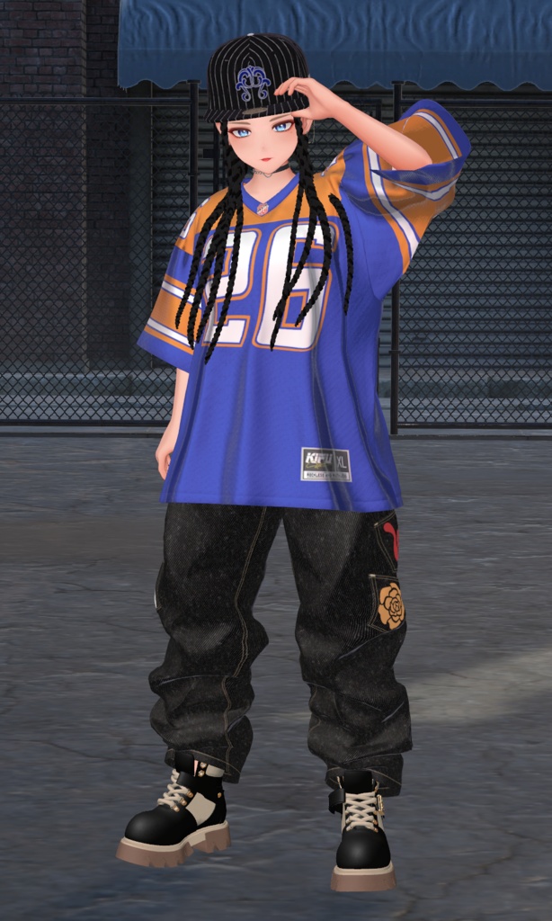 【3D衣装】Throwback Football Jersey(EasternWindアバター対応)