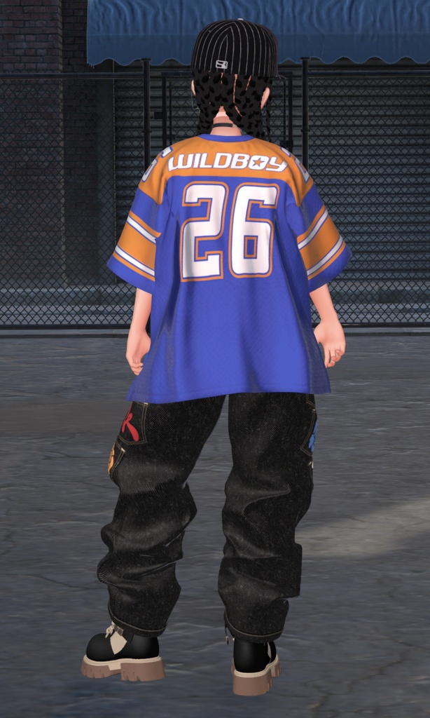 【3D衣装】Throwback Football Jersey(EasternWindアバター対応)