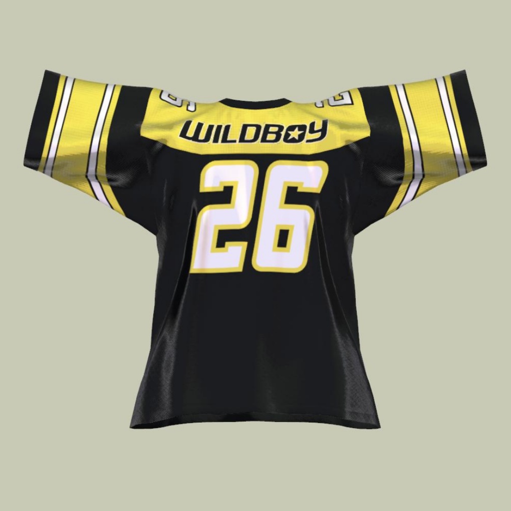 【3D衣装】Throwback Football Jersey(EasternWindアバター対応)