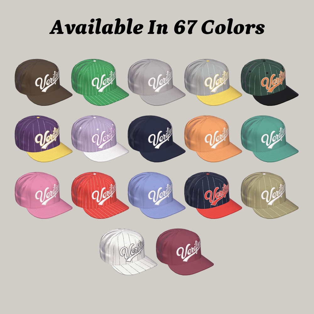 【3D衣装】Pre Curved Baseball Cap