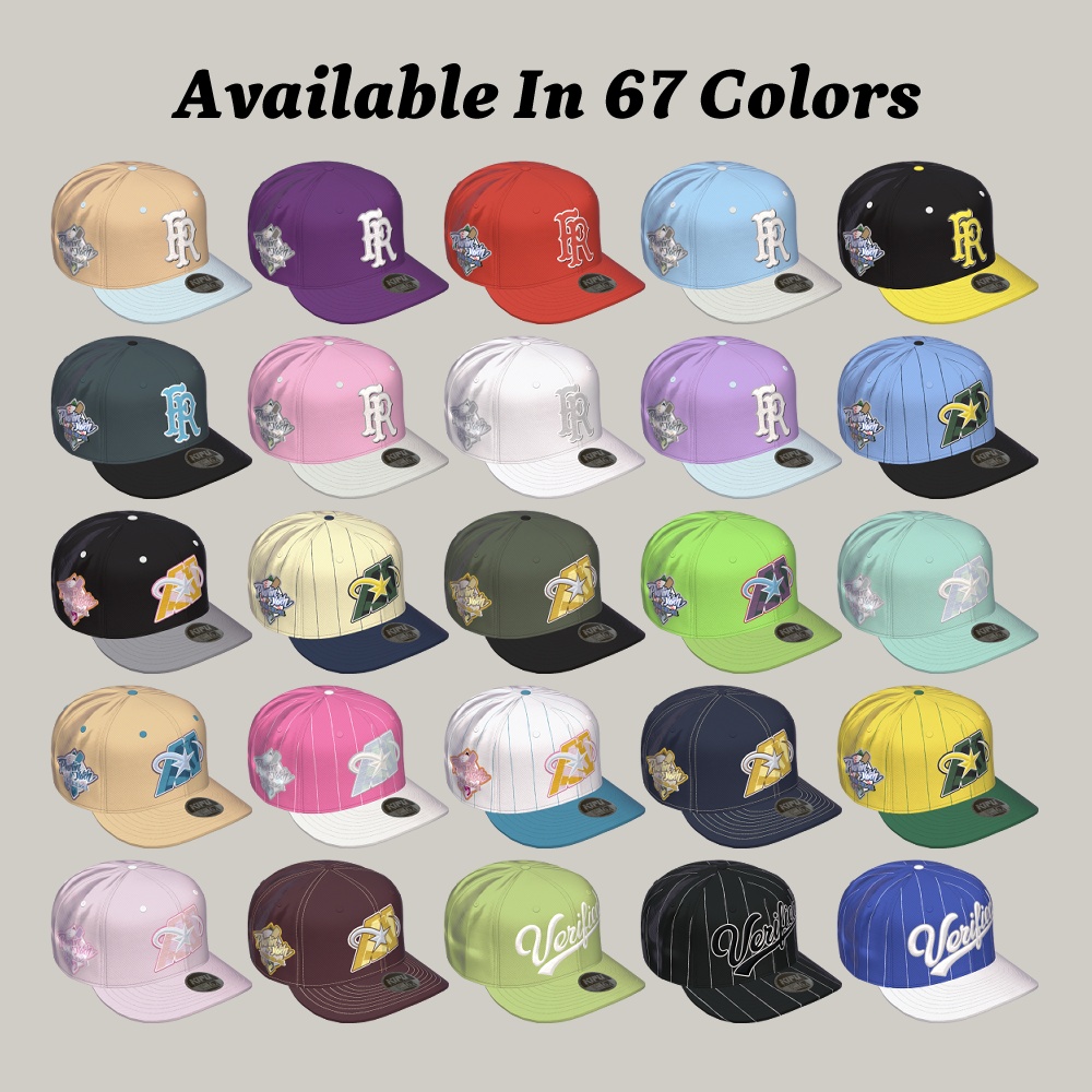 【3D衣装】Pre Curved Baseball Cap