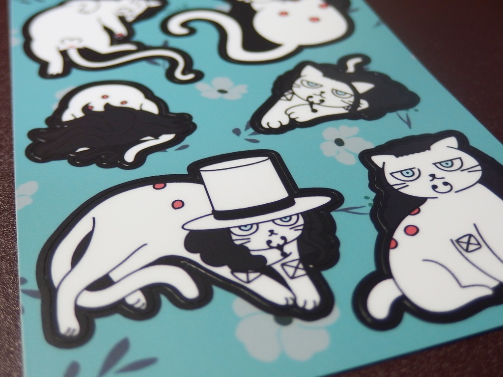 ねこぬこシール ルッチ