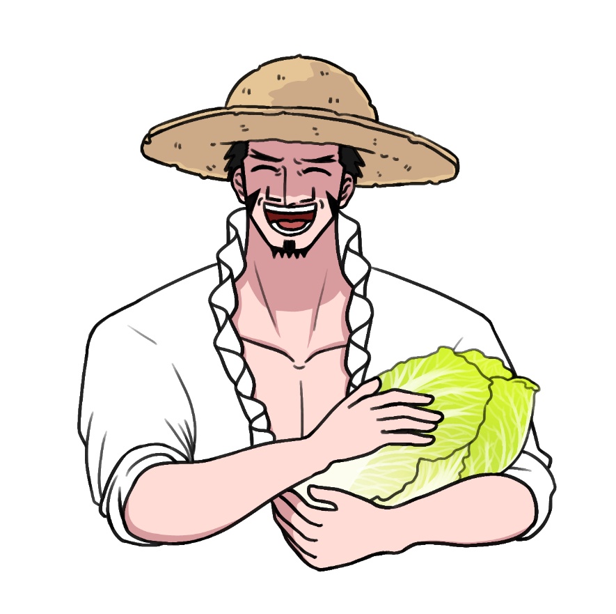 ミホークステッカー（赤ちゃん白菜）