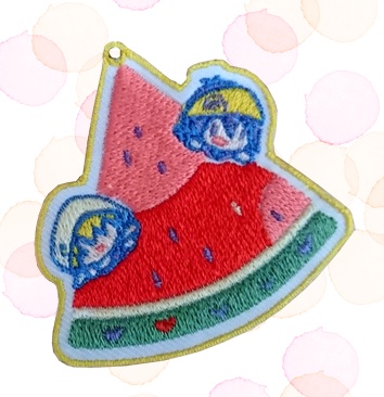刺繍ストラップ🍉すいか
