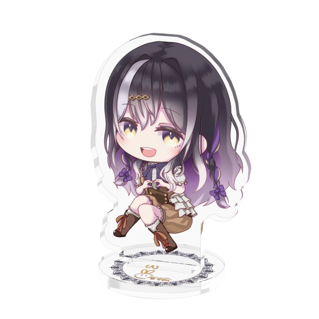【四宮鈴乃新衣装】ミニキャライラストアクリルフィギュア - 50x50mm