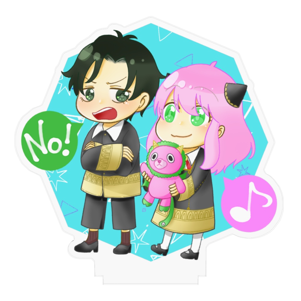 アーニャ&ダミアン アクリルスタンド