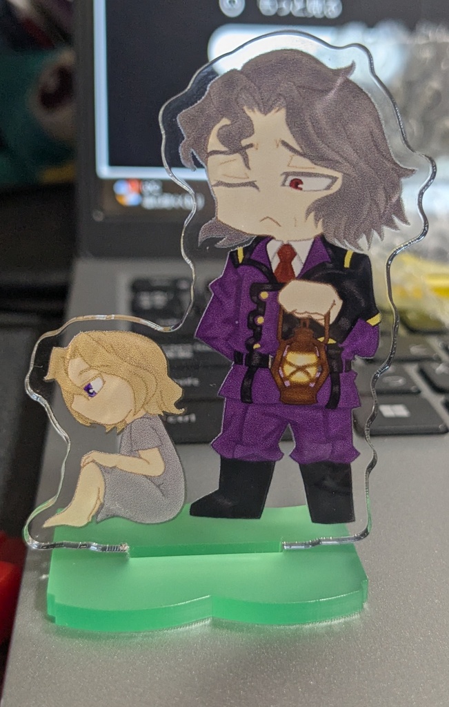 ノラクリ口絵アクリルスタンド