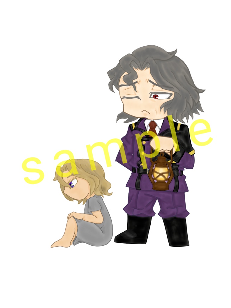 ノラクリ口絵アクリルスタンド