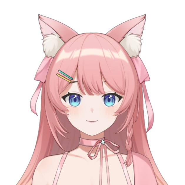 【汎用モデル】Live2d Model Pink Fox【VTS対応】