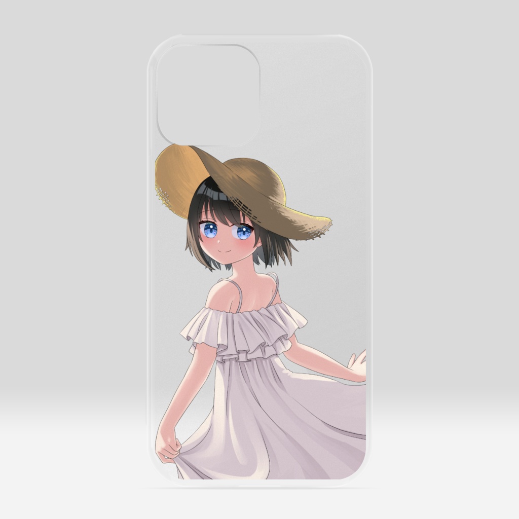 影籠つばさ　iPhoneクリアケース（ワンピース）