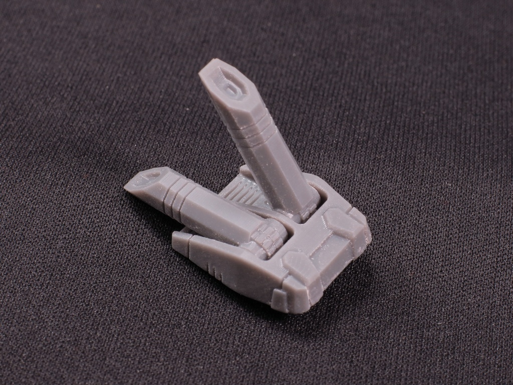 砲身可動砲台:砲身2本