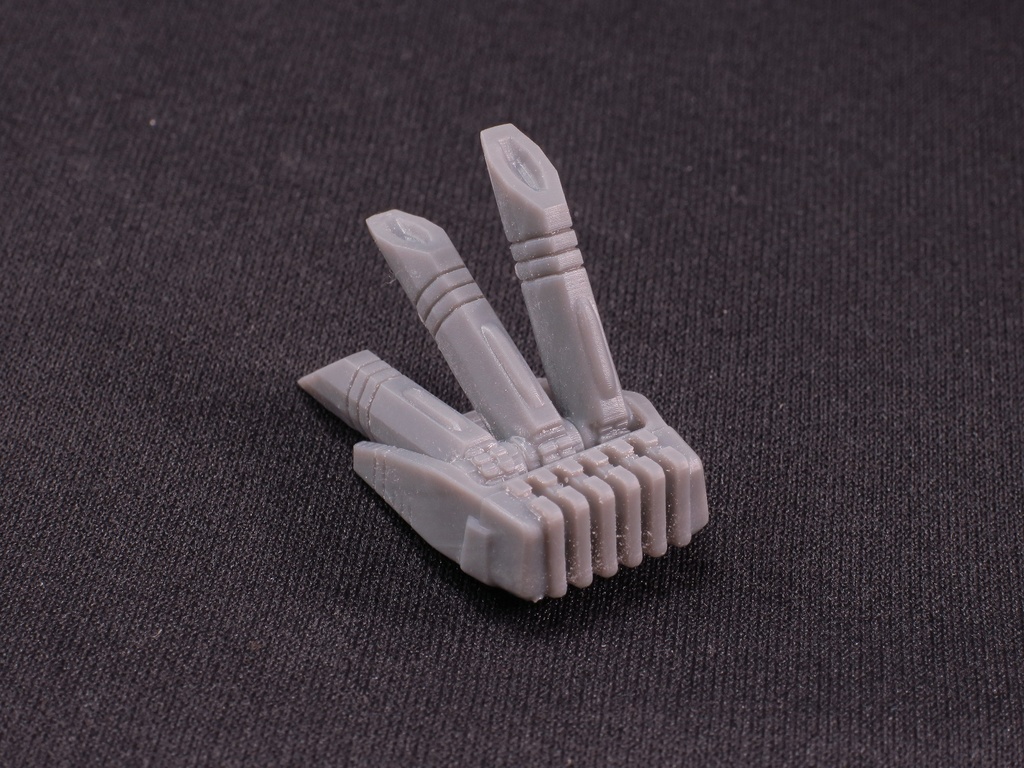 砲身可動砲台:砲身3本