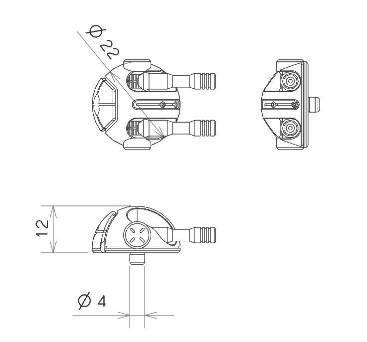 砲身可動砲台:丸
