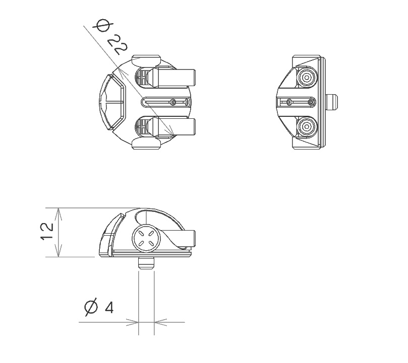 砲身可動砲台:丸・短砲身