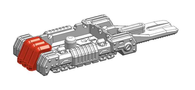 (単色)パワーローダーユニット:分割版