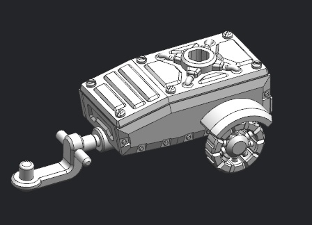 ケッテンクラート風 強行兵員輸送車両 1/60スケール