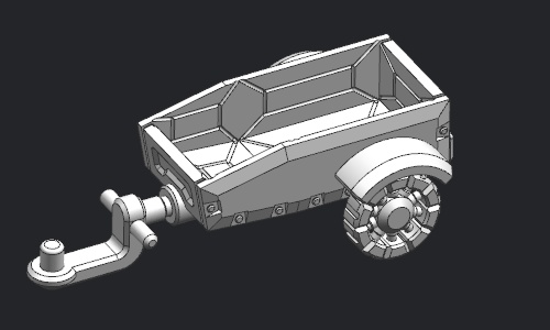 ケッテンクラート風 強行兵員輸送車両 1/60スケール