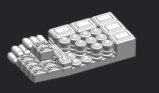 ケッテンクラート風 強行兵員輸送車両 1/60スケール