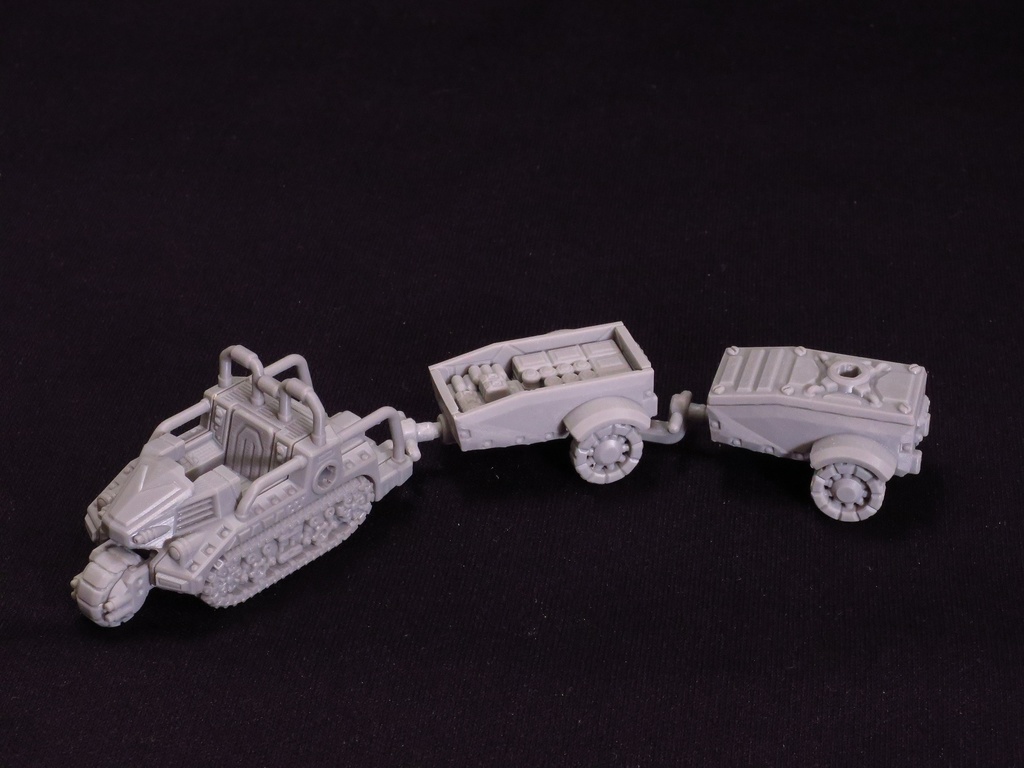 ケッテンクラート風 強行兵員輸送車両 1/60スケール