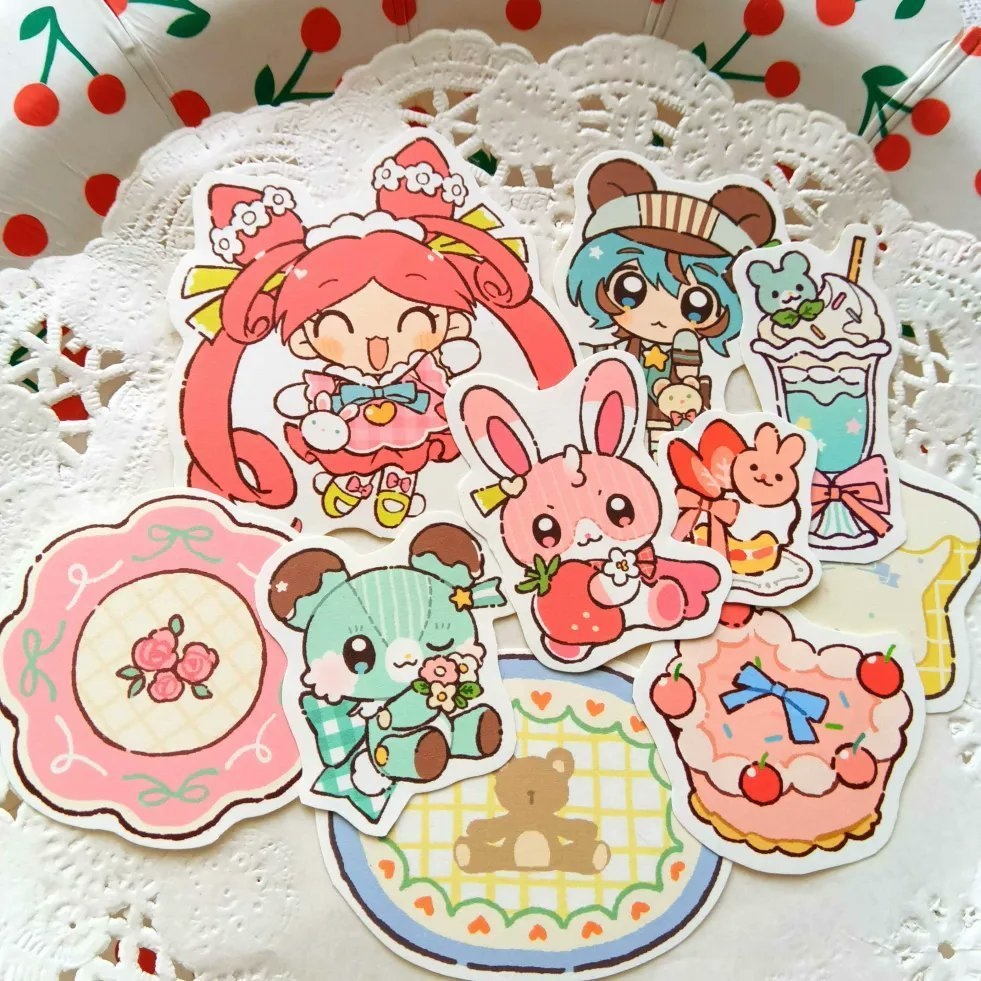 ダイカットシールセット(10種類）