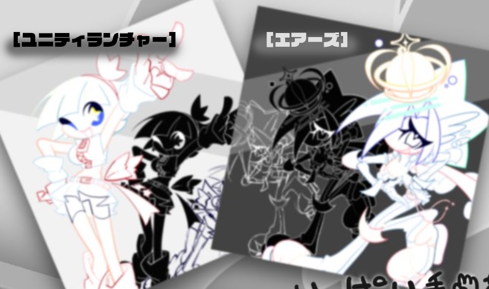 【OC】スケッチなハンカチ