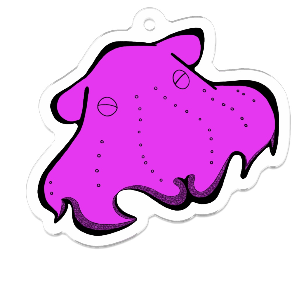 めんだこkun.アクリルキーホルダー
