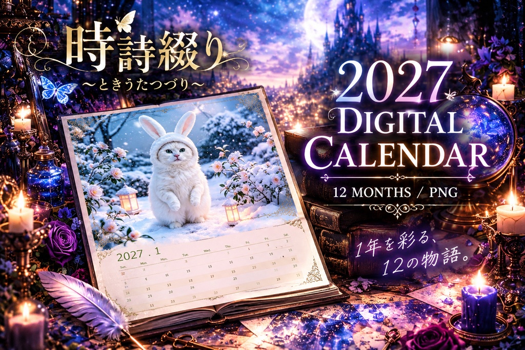 あめしょう福2027年カレンダー