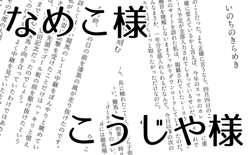 UMA-HON~まさか馬にハマった私たちが本を出すなんて?!~