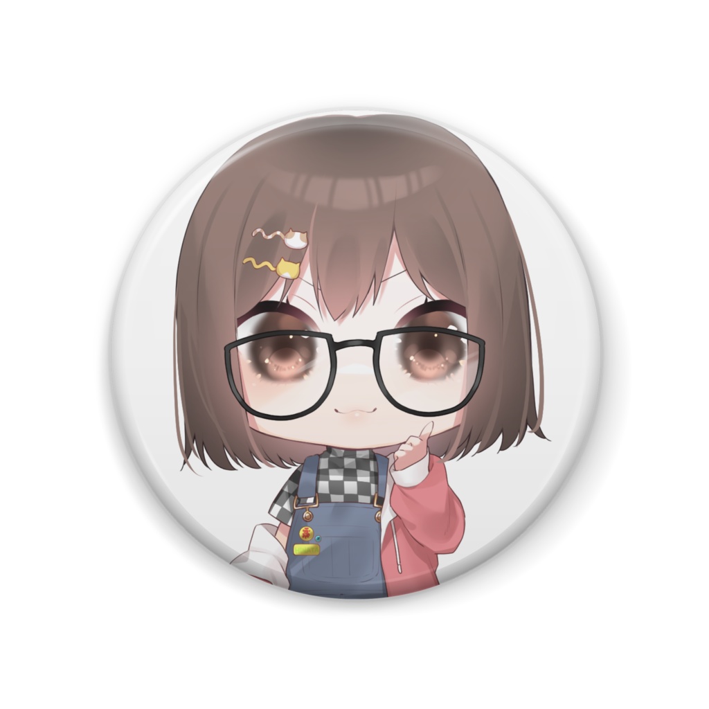 陽向かよ_ミニサイズ丸型缶バッジ(全2種類)