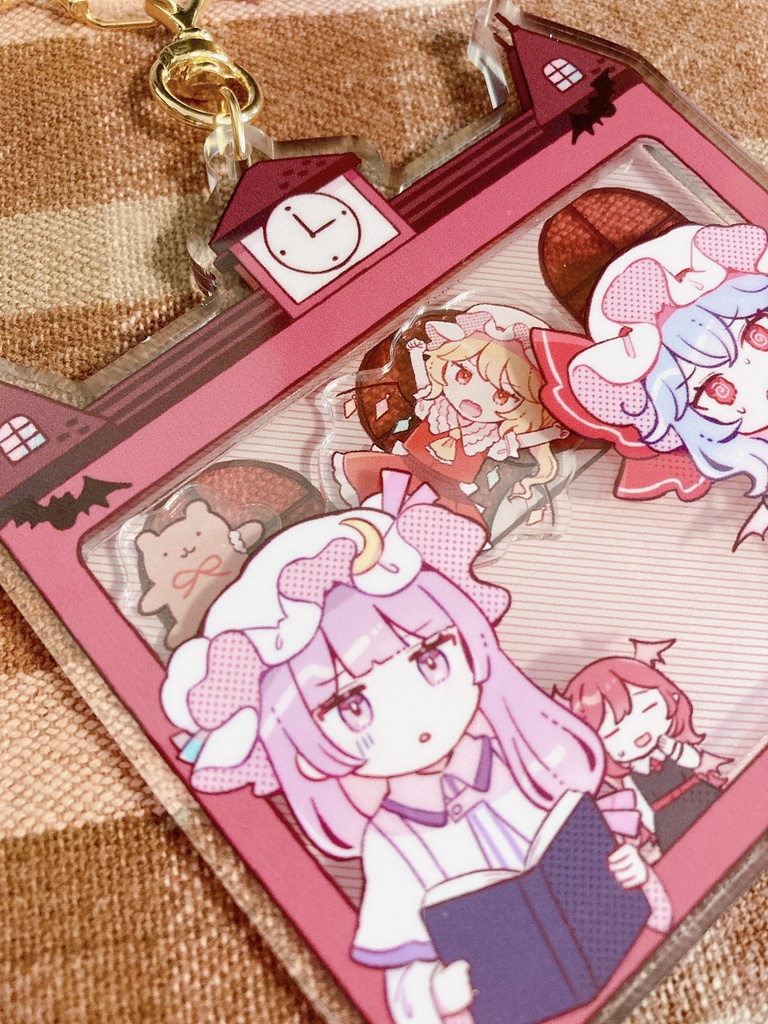 紅魔館組シャカシャカアクリルキーホルダー