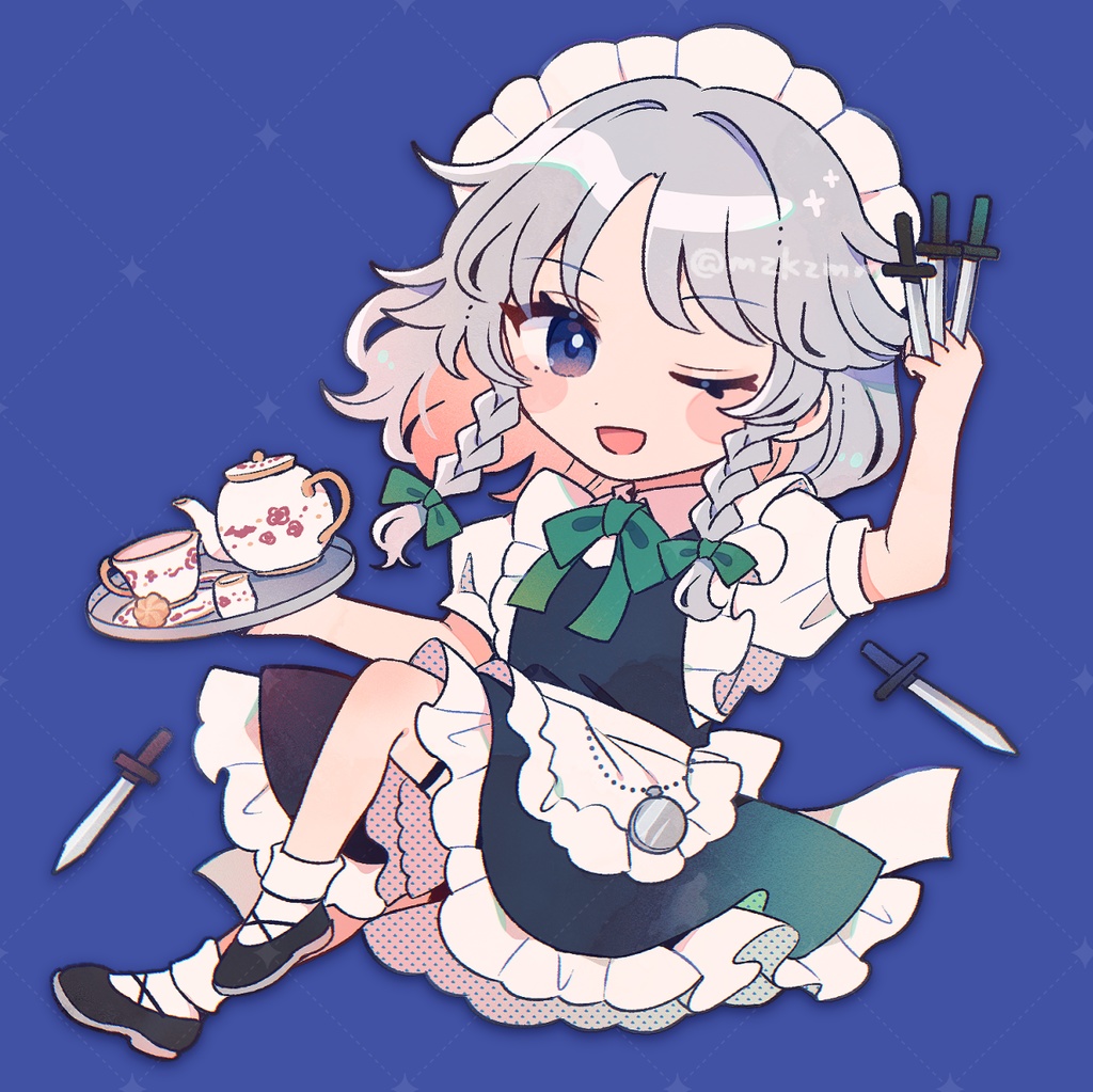 咲夜のアクリルキーホルダー