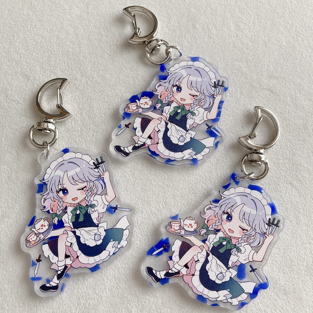 咲夜のアクリルキーホルダー