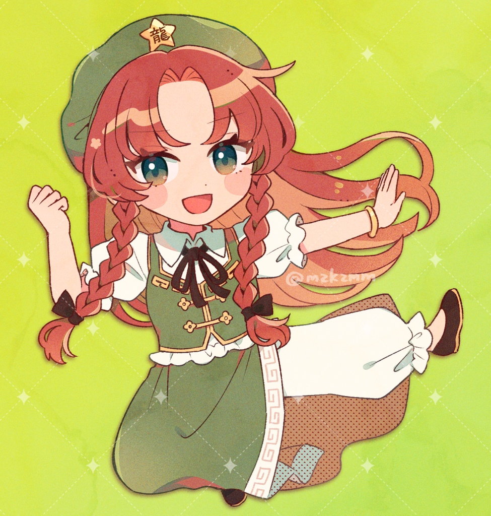 美鈴のアクリルキーホルダー