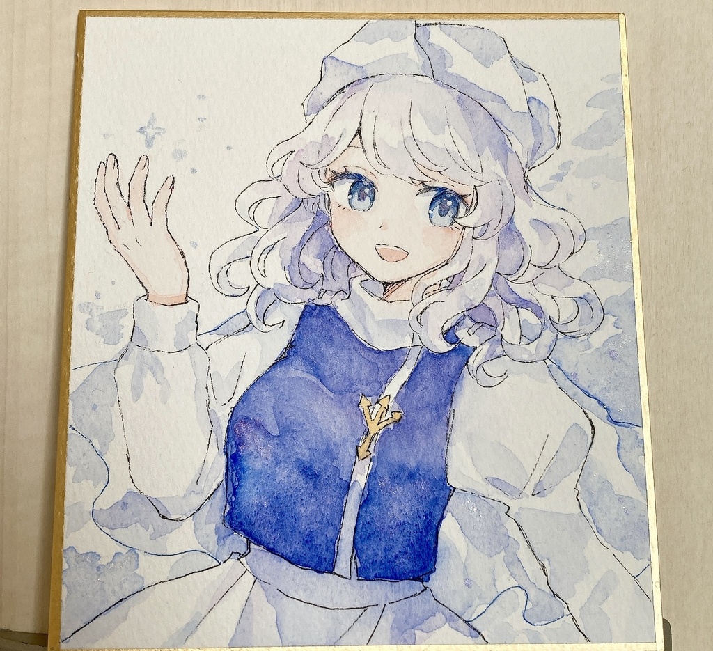 後日登録します⛄ミニ水彩色紙