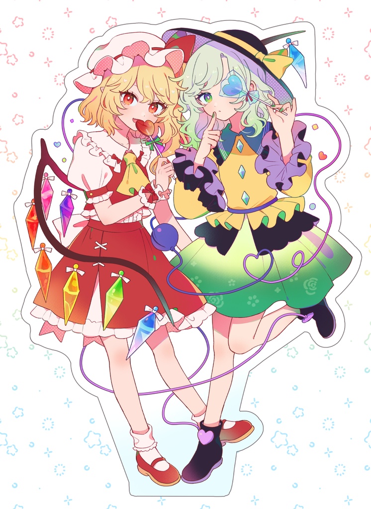 フランとこいしのアクリルスタンド