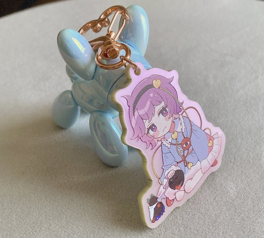 【受注予約】さとりのアクリルキーホルダー