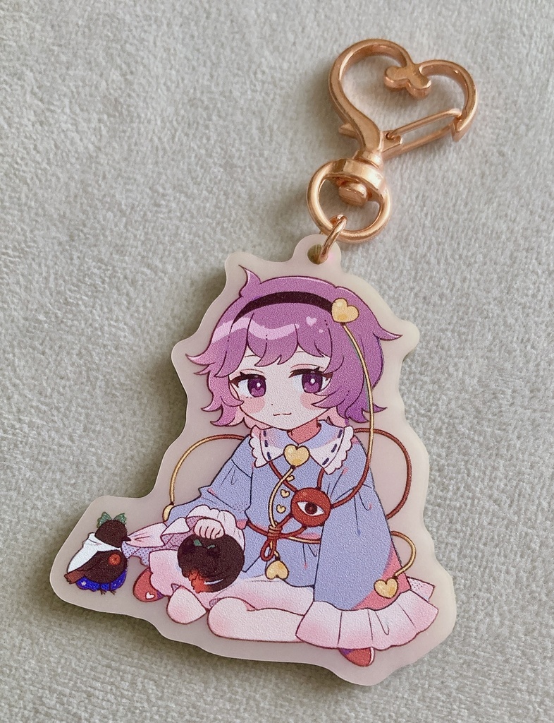 【受注予約】さとりのアクリルキーホルダー