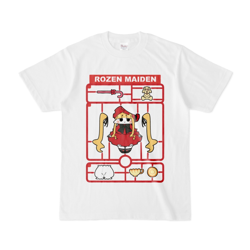だわちゃんプラモTシャツ