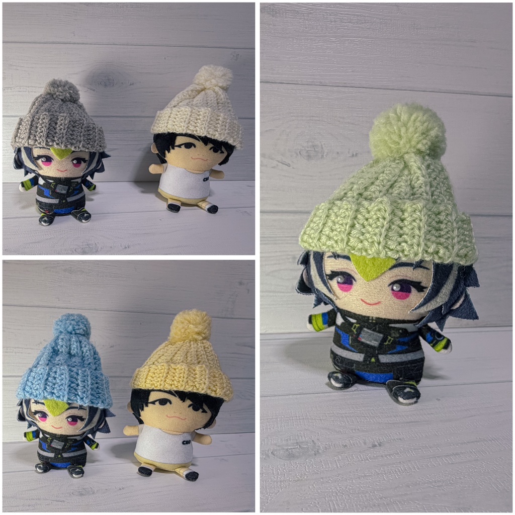 ポンポンニット帽 S